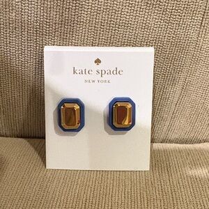 Kate Spade Earrings in Blue and Gold